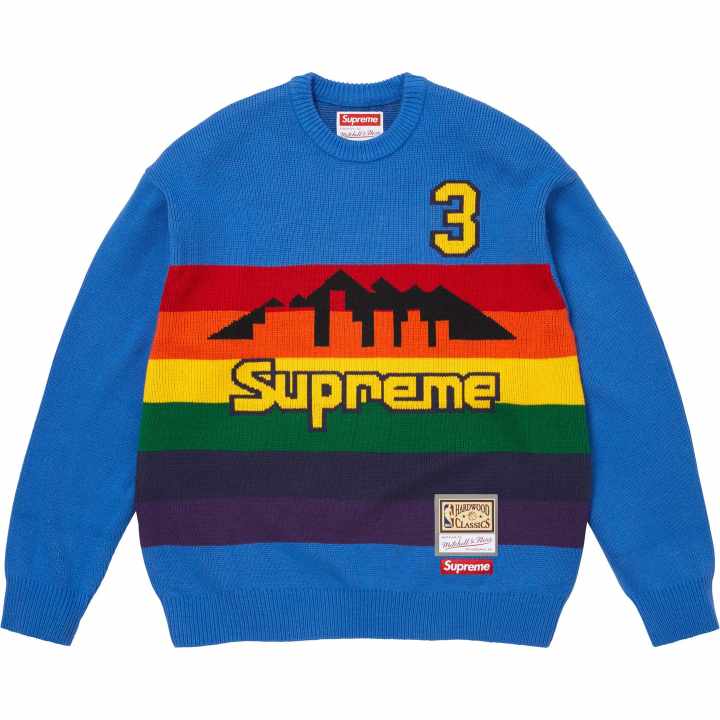 Supreme Supreme X Mitchell Ness SS26 Sweaters Unisex Crew Neck Moderate