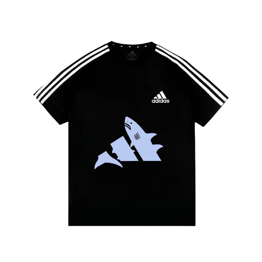 Adidas Adidas Football T Shirts Unisex Black Crew Neck Moderate