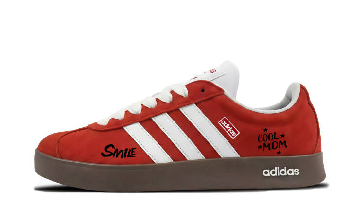 Adidas Adidas VL COURT 2.0 Skateboard Shoes Unisex Low Top Black