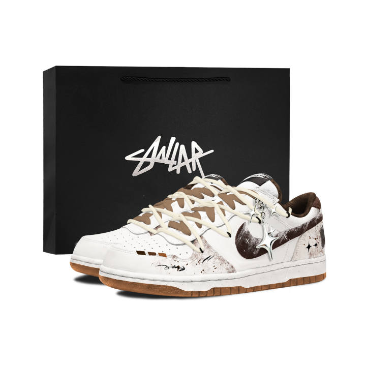 Nike Nike Big Skateboard Shoes Men's Low Top Brown/Black