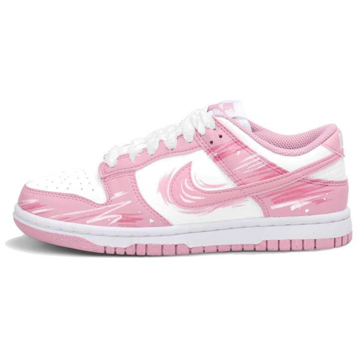 Nike Nike Dunk Skateboard Shoes Women's Low Top Pink