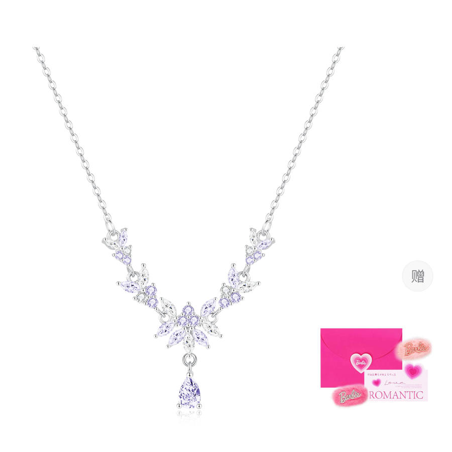 Barbie Swarovski Crystal Necklaces Women's