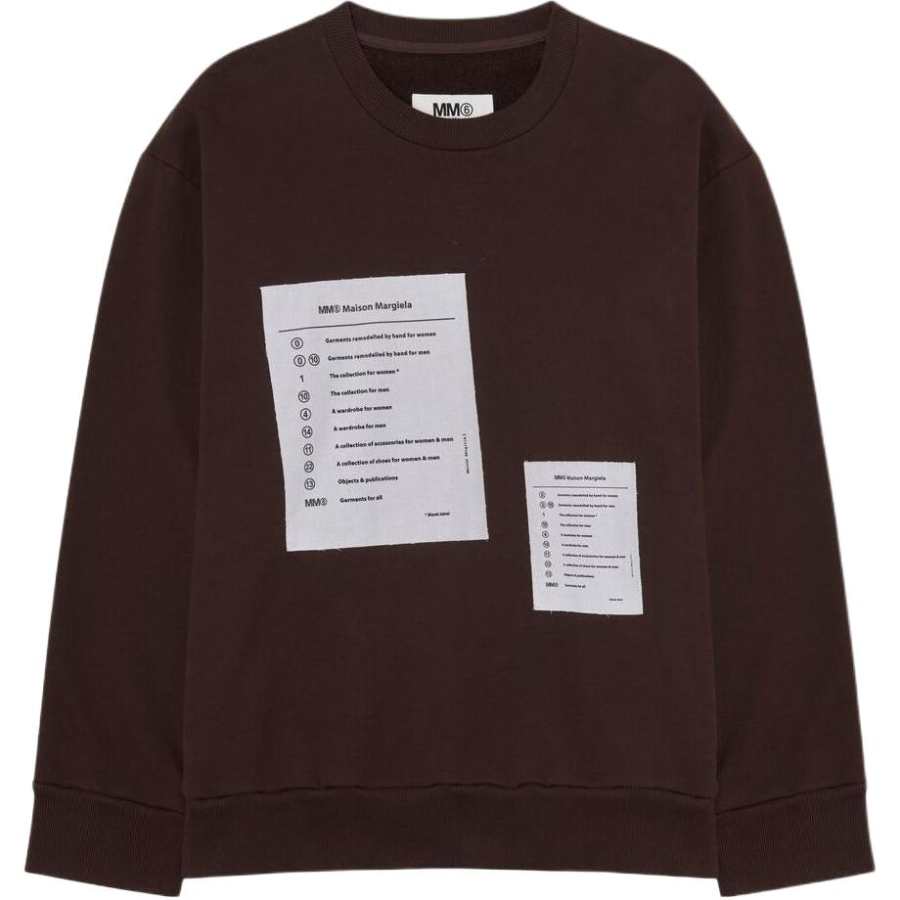 MM6 Maison Margiela Sweatshirt Women's Brown