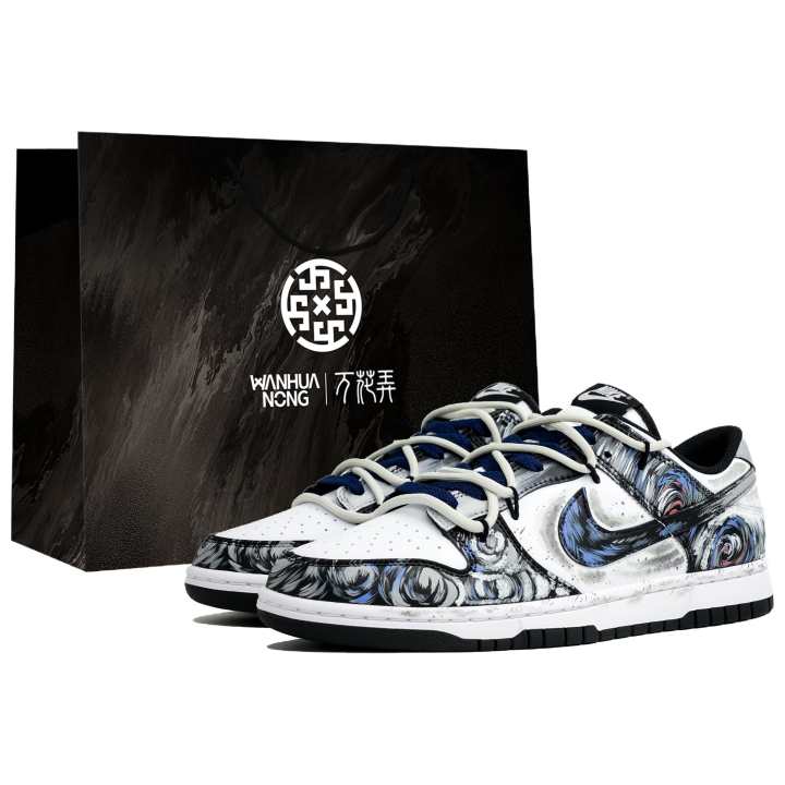 Nike Nike Dunk Skateboard Shoes Men's Low Top Gray