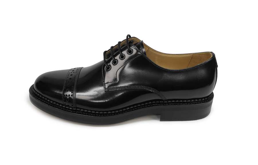 ANTONIO BAREZZI Top Grain Cow Leather Dress Shoes Men's