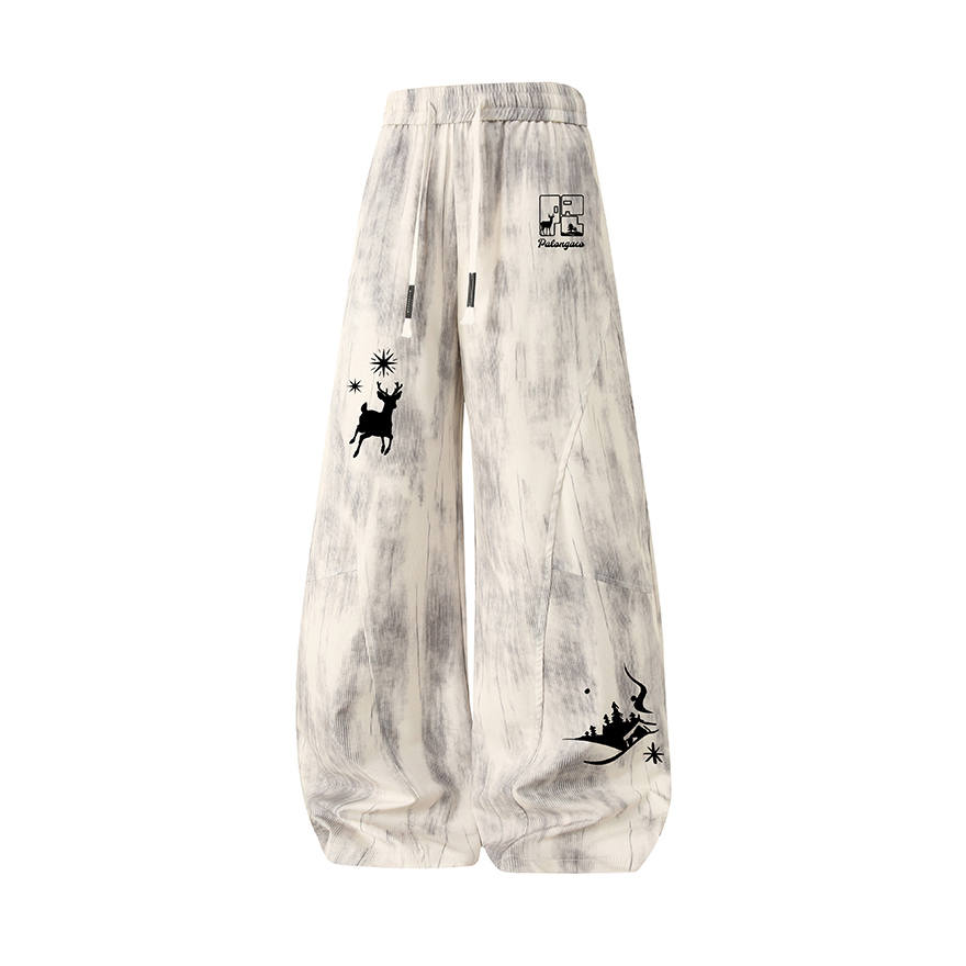 PAL ONGACO Casual Pants Unisex Thin Scimitar Pants