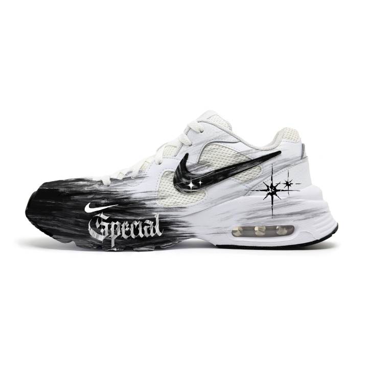 Nike Nike Air Max Fusion Running Shoes Unisex Low Top Black White Gradient