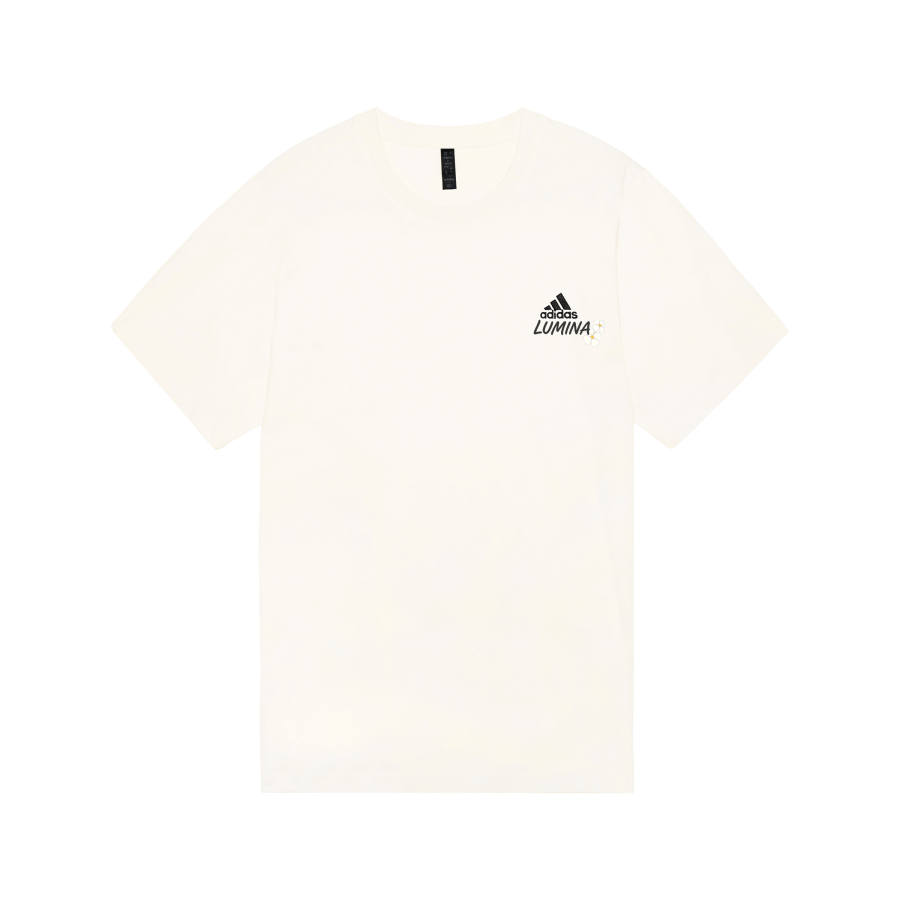 Adidas Adidas MUST HAVES T Shirts Unisex Ecru Crew Neck Moderate Straight Fit