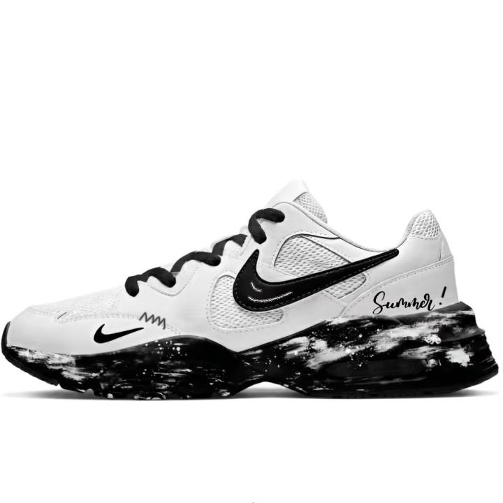 Nike Nike Air Max Fusion Running Shoes Unisex Low Top White, Black