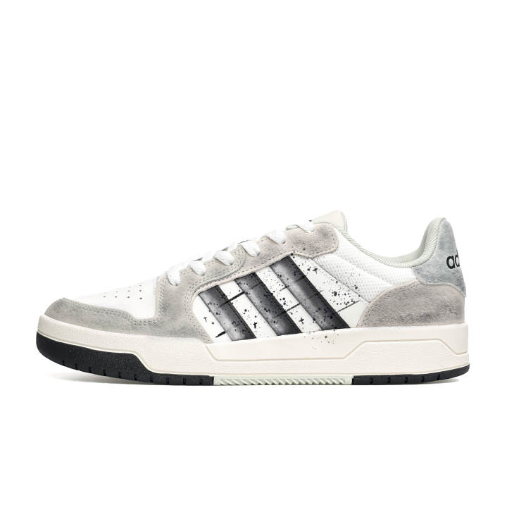 Adidas Adidas ENTRAP Skateboard Shoes Unisex Low Top White Gray