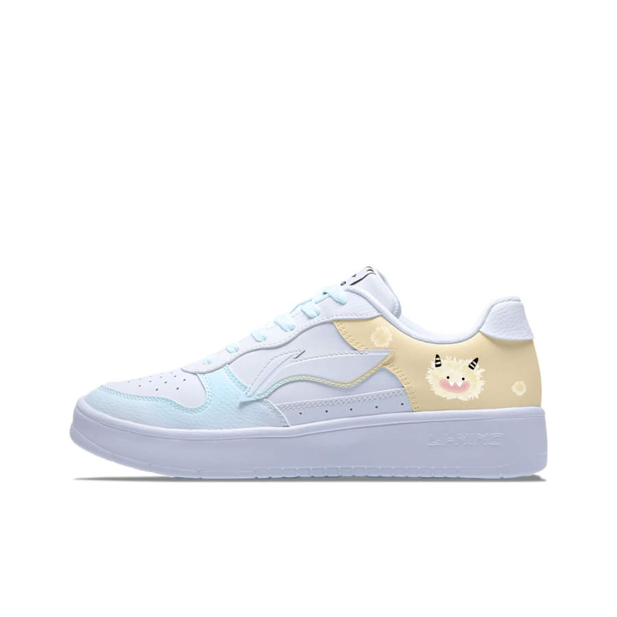 Li-Ning Li Ning Floating Boat Skateboard Shoes Unisex Low Top White Yellow