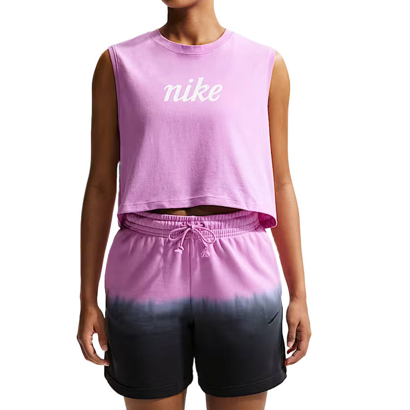 Nike Nike Sportswear Club Tank Tops Women's Light Magenta Crew Neck Moderate Other