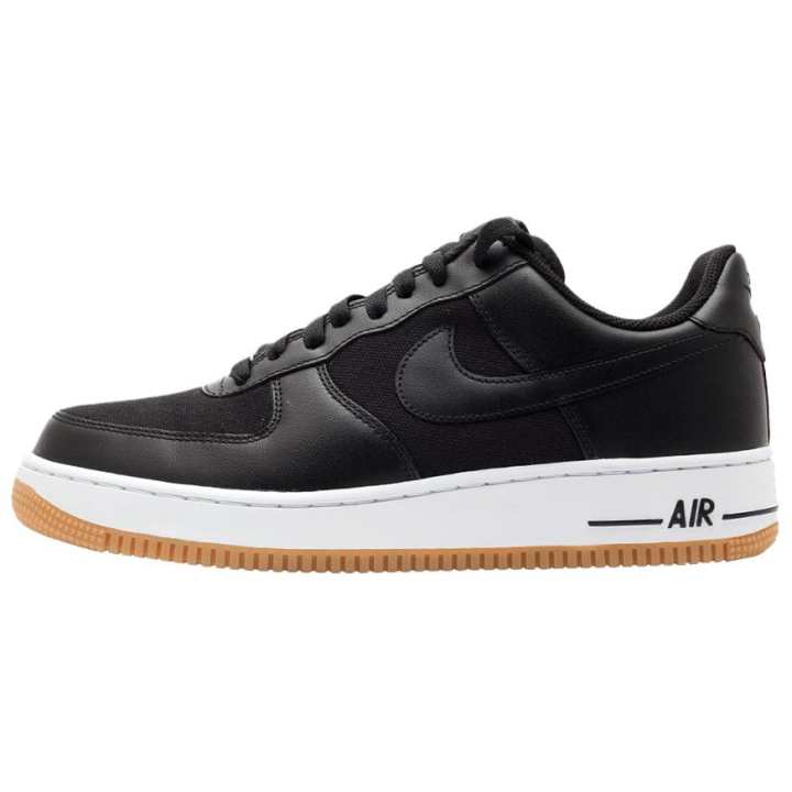 Nike Nike Air Force 1 Skateboard Shoes Men's Low Top Black/White/Brown