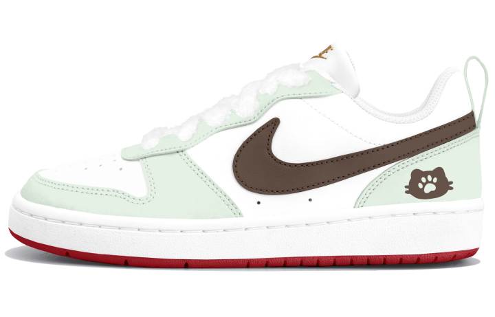 Nike Nike Court Borough Skateboard Shoes Women's Low Top Brown