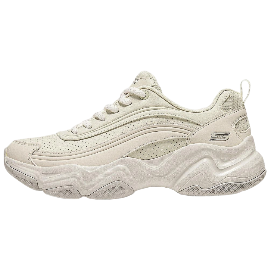 Skechers DLITES Chunky Sneakers Women's Low Top Ivory