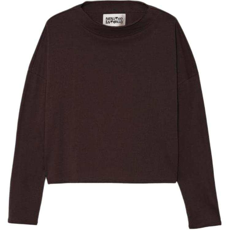 ZARA Bad Bunny T Shirts Men's Brown Crew Neck