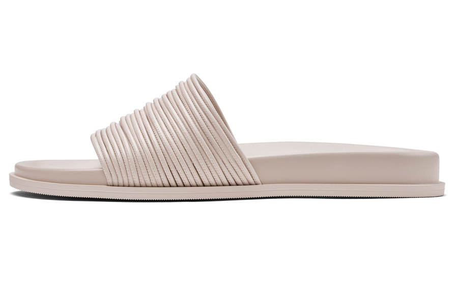 CHARLES&KEITH Slide Slippers Women's Beige/Tan Tea Brown