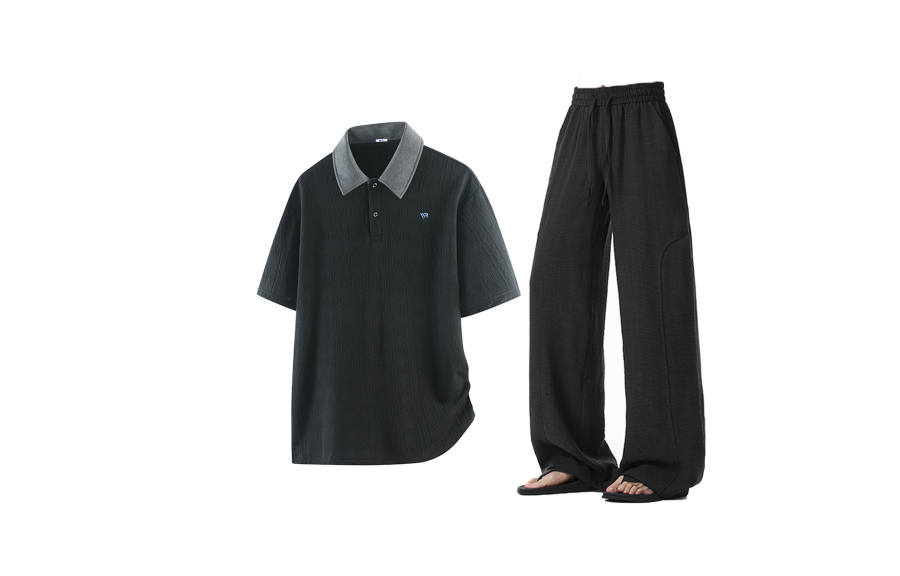 WARRIOR WARRIOR Casual Sportswear Unisex Lapel Thin