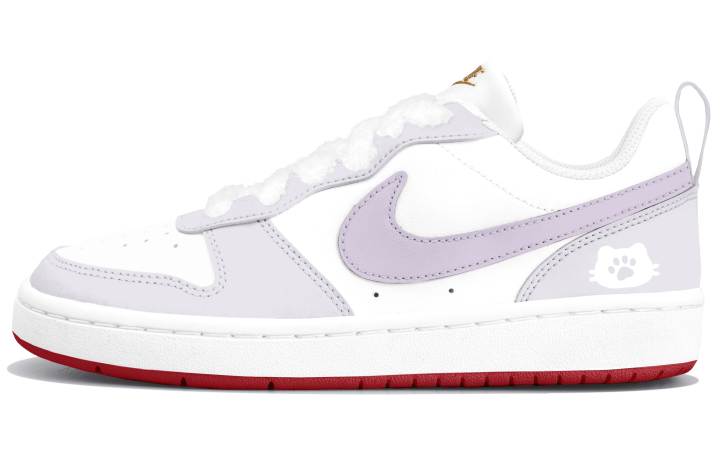 Nike Nike Court Borough Skateboard Shoes Women's Low Top Purple