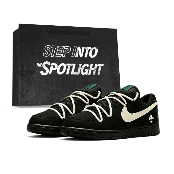 Nike Nike Big Skateboard Shoes Men's Low Top Mint Green/Black