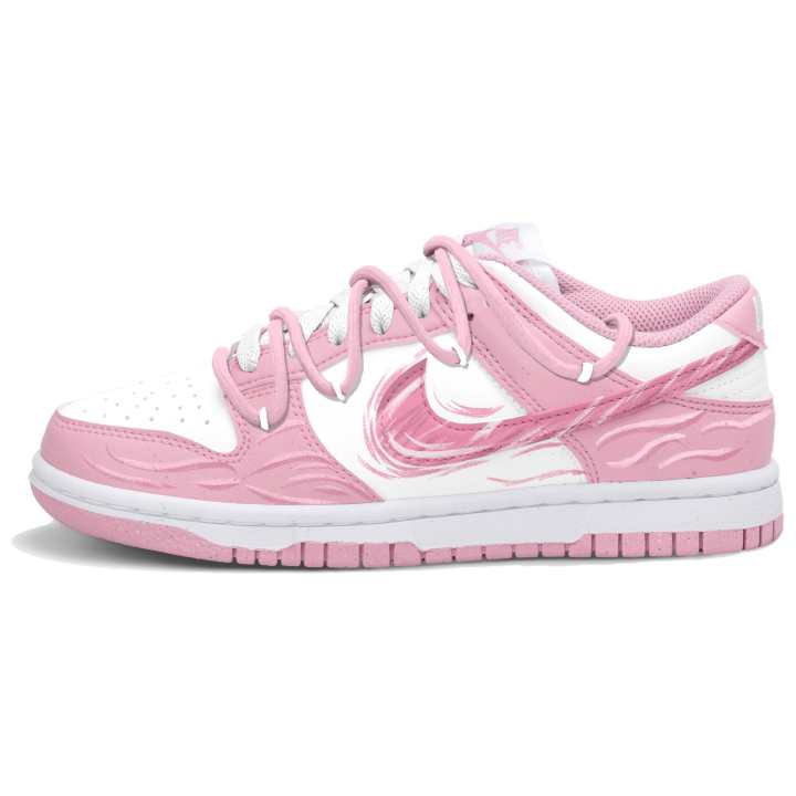 Nike Nike Dunk Skateboard Shoes Women's Low Top Pink