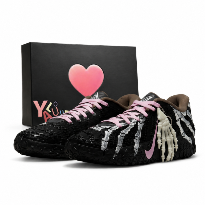 Nike Nike Ja Morant 3 Basketball Shoes Men's Low Top Black Pink White