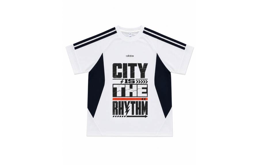 Adidas Adidas Sportswear T Shirts Men's White Crew Neck Moderate Straight Fit