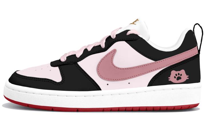 Nike Nike Court Borough Skateboard Shoes Women's Low Top Powder