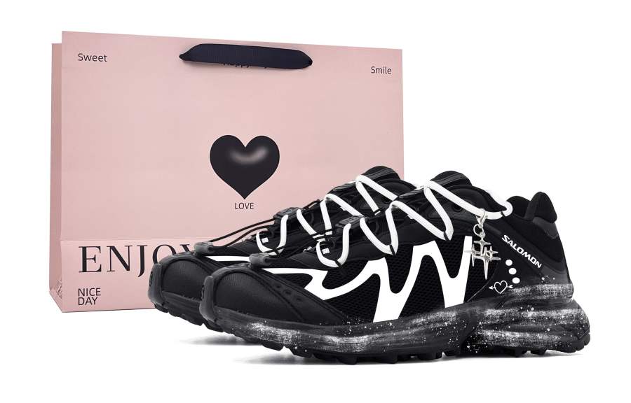 SALOMON XT WHISPER Running Shoes Unisex Low Top Black