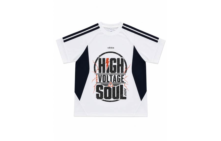 Adidas Adidas Sportswear T Shirts Men's White Crew Neck Moderate Straight Fit
