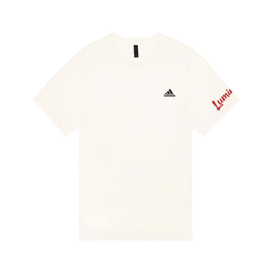 Adidas Adidas MUST HAVES T Shirts Unisex Ecru Crew Neck Moderate Straight Fit