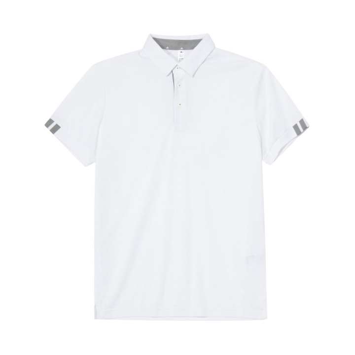 Adidas Adidas Golf Clothing Men's White Polo Collar Moderate