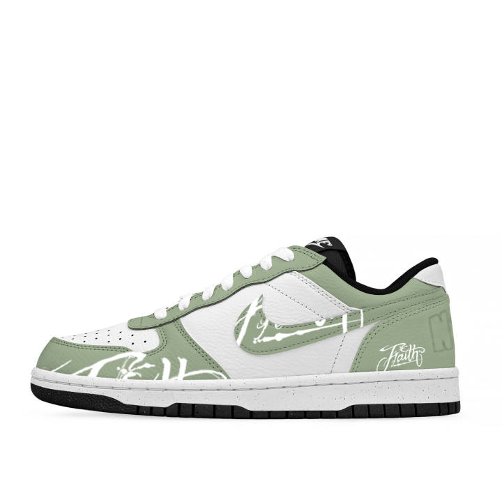 Nike Nike Big Skateboard Shoes Unisex Low Top White/Green