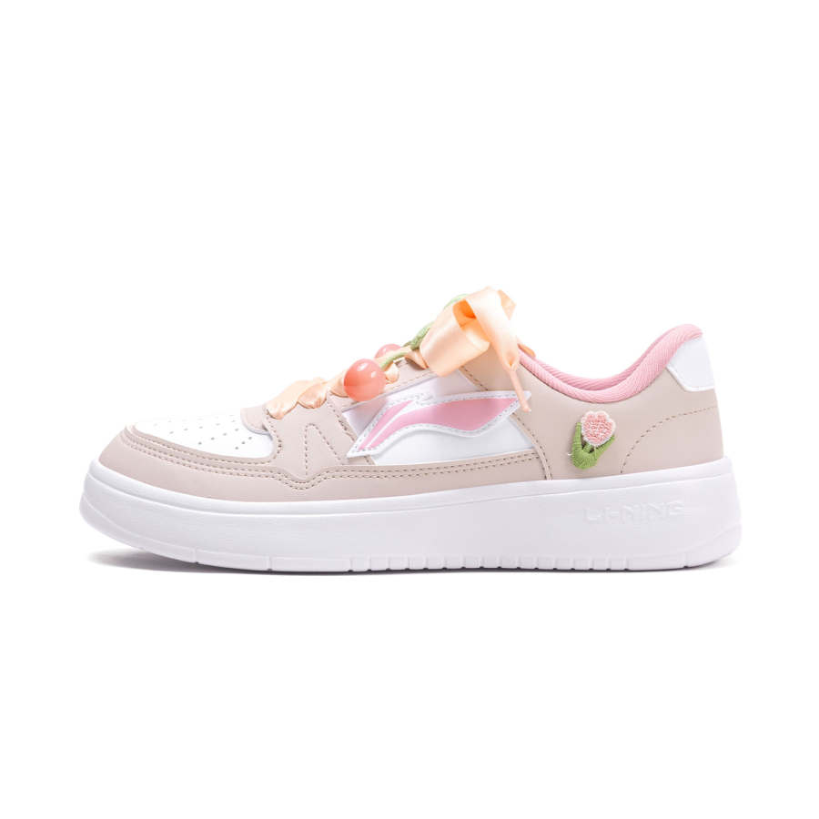 Li-Ning Li Ning January 1.0 Skateboard Shoes Women's Low Top Pink