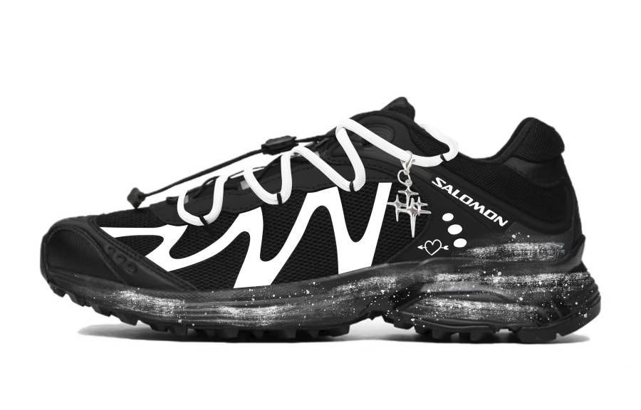 SALOMON XT WHISPER Running Shoes Unisex Low Top Black