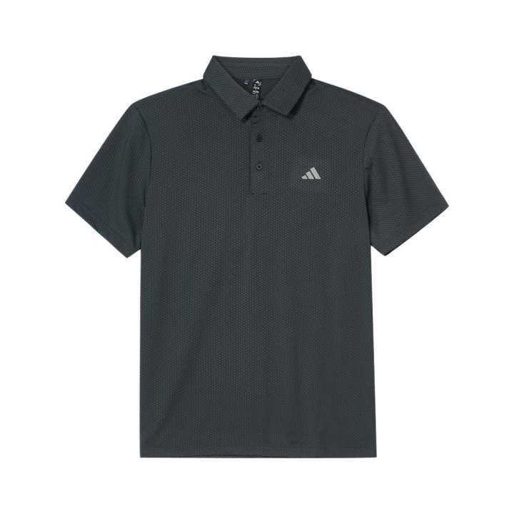 Adidas Adidas Golf Clothing Men's Black Polo Collar Moderate