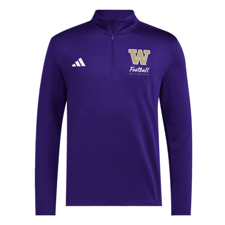 Adidas Adidas Sweatshirts Men's University Team Purple Stand Collar Moderate