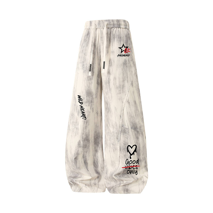 PAL ONGACO Casual Pants Unisex Thin Scimitar Pants
