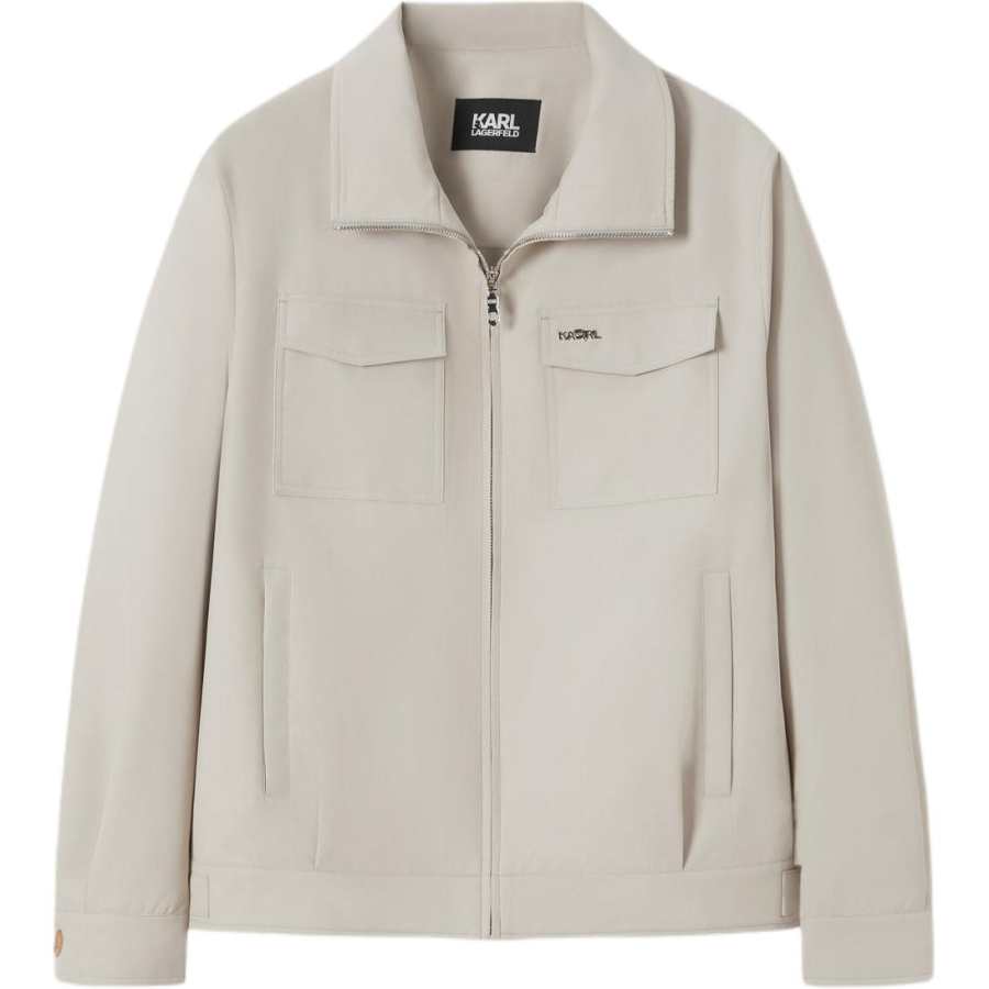 KARL LAGERFELD / Karl Lagerfeld Jeans Jackets Men's Beige Lapel Moderate Other