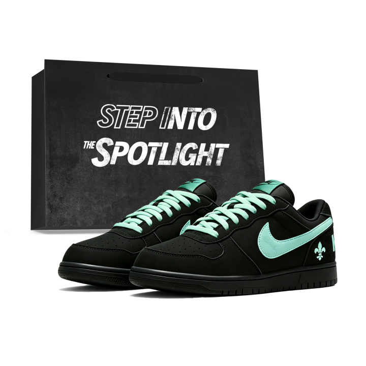Nike Nike Big Skateboard Shoes Men's Low Top Mint Green/Black