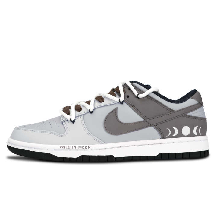 Nike Nike Dunk Skateboard Shoes Unisex Low Top White/Gray