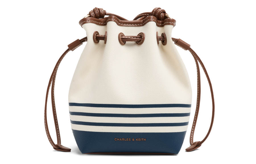CHARLES&KEITH Fabric, Synthetic Leather Crossbody Bags Small Women's Multicolor