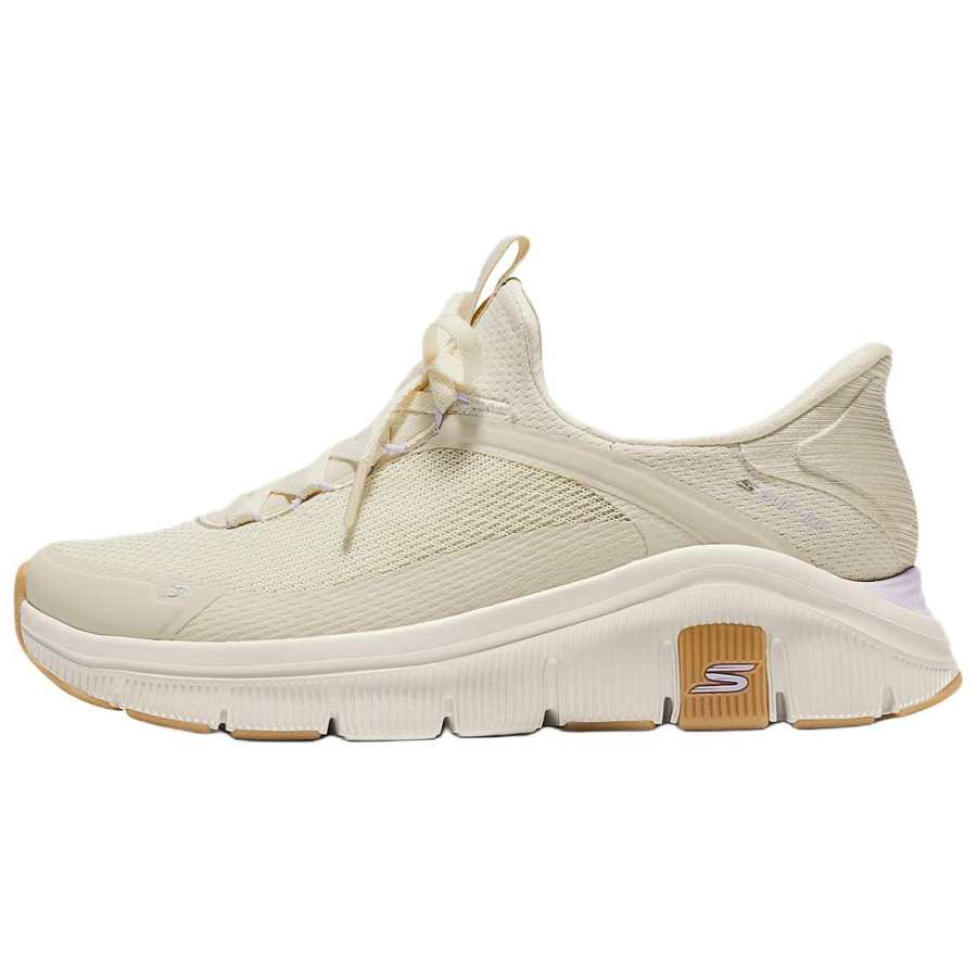 Skechers SPORT WOMENS Walking Shoes Women's Low Top Ecru