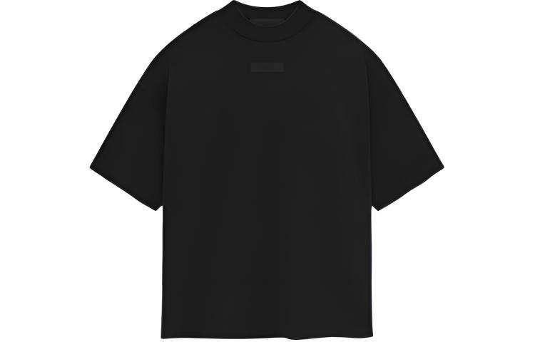 Fear Of God Essentials SS24 T Shirt Men's Jet Black/Jet Black