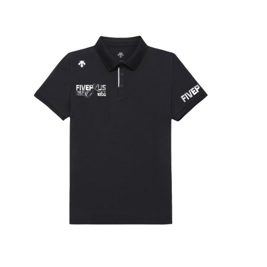 DESCENTE Polo Shirts Unisex Moderate Straight Fit