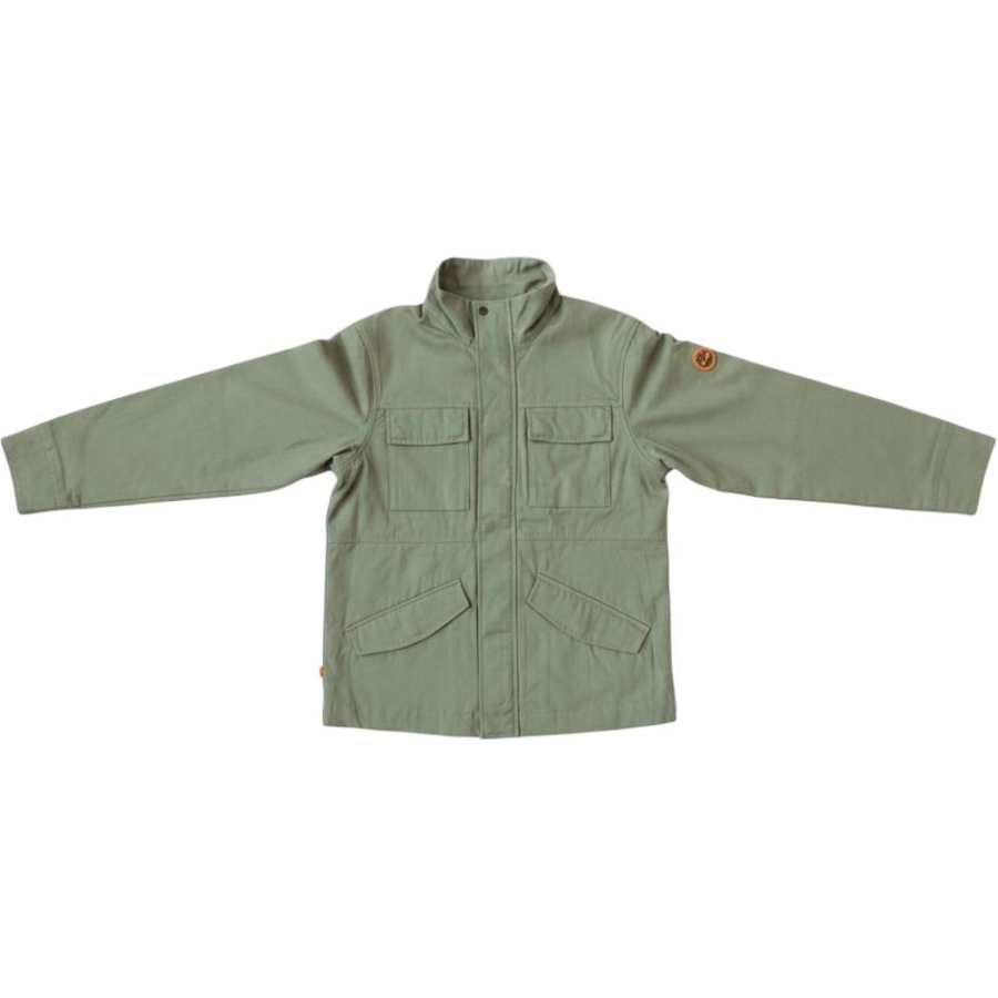 Timberland Jackets Men's Light Green 590 Stand Collar Moderate Other