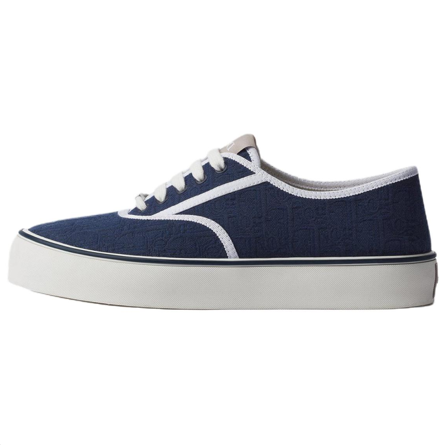 DIOR DIOR Saltwind Low top Canvas Shoes Men's Blue