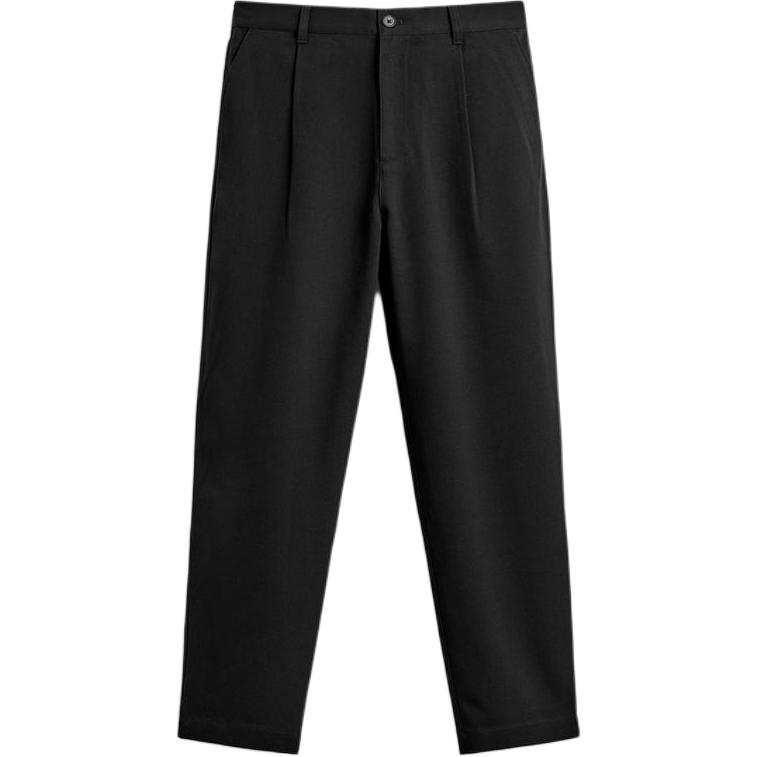 ZARA Casual Pants Men's Black Moderate Straight Fit Pants