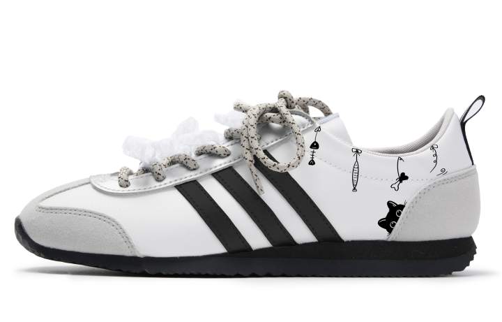 Adidas Adidas VS JOG 2.0 German Army Trainers Unisex Low Top Black
