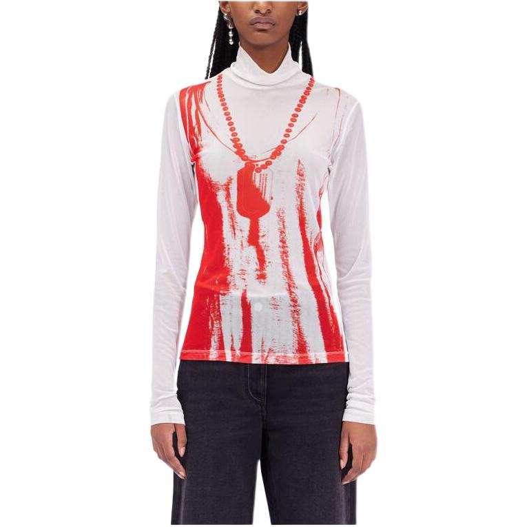 MM6 Maison Margiela High-neck Jersey